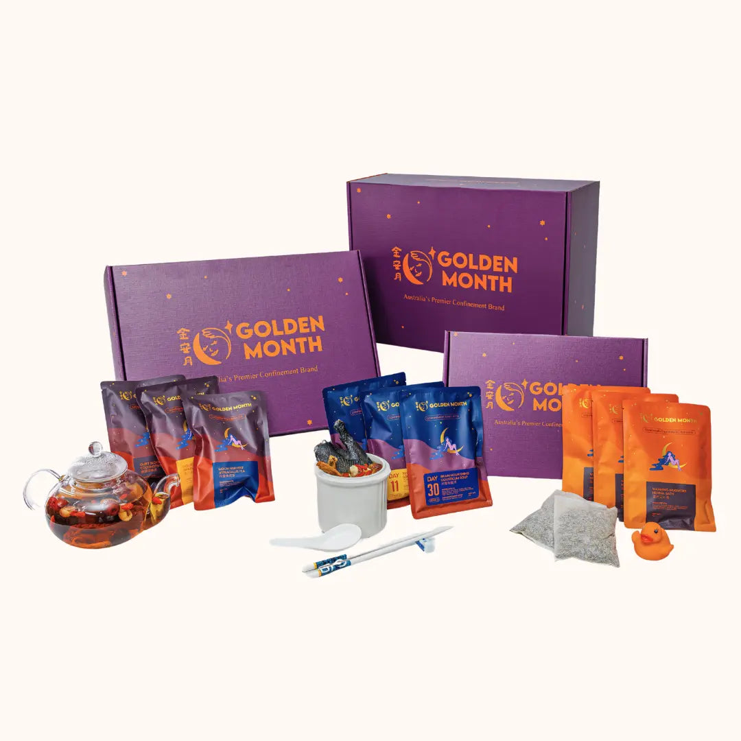 30-Day Complete Confinement Bundle (Soup + Tea + Bath)