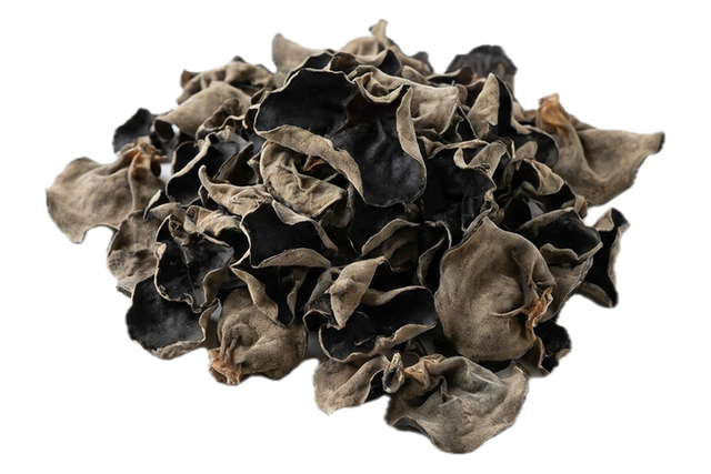 Wood Ear Mushroom (Mu Er), dried herb